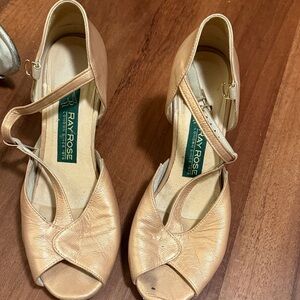 Ray Rose Women's Dance Gold Heels